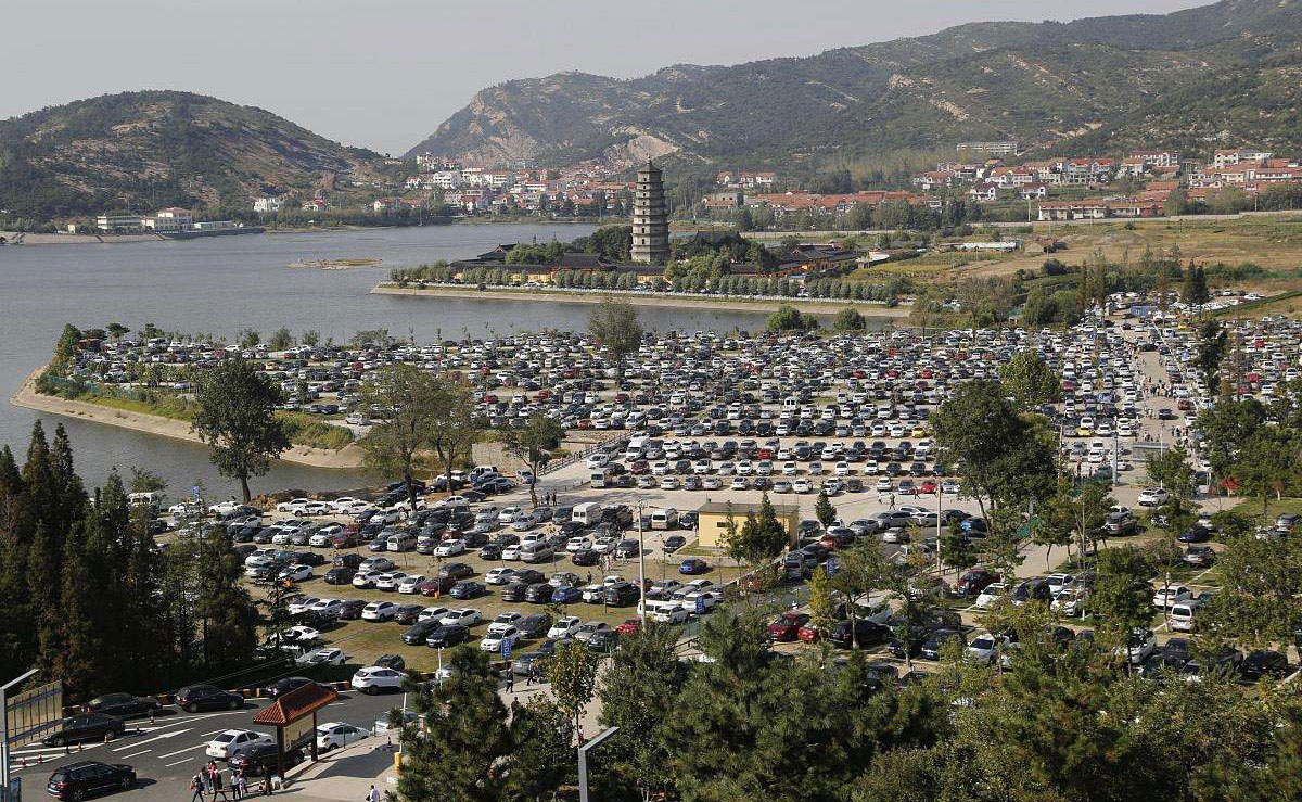 旅游景區停車場